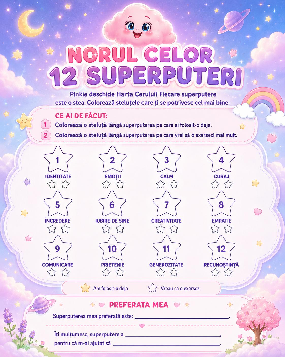 Exemplu de material Pinkie: Norul celor 12 Superputeri