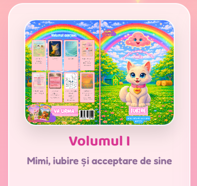 Volumul I Pinkie Cloud cu Mimi, pisica